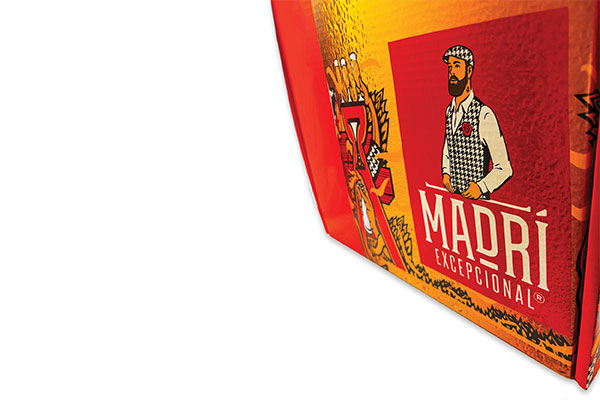 Litho-laminated packaging