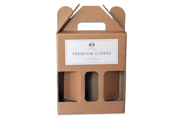 Premium cider packaging