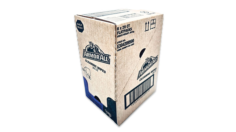 ArmorAll cleaning wipes box