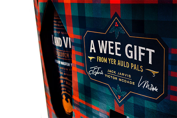 A Wee Gift scotch gift packaging