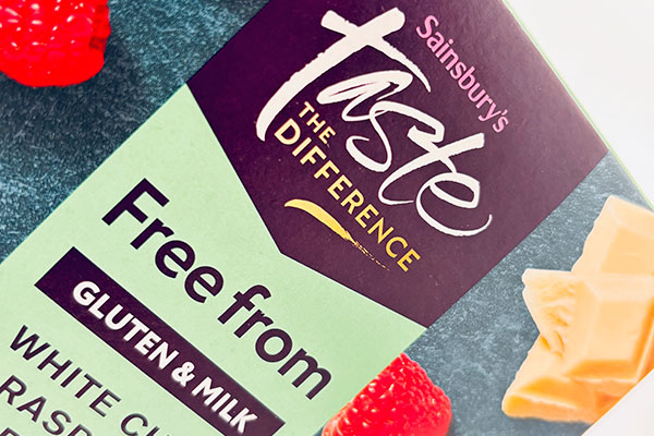 Sainsbury's food packaging