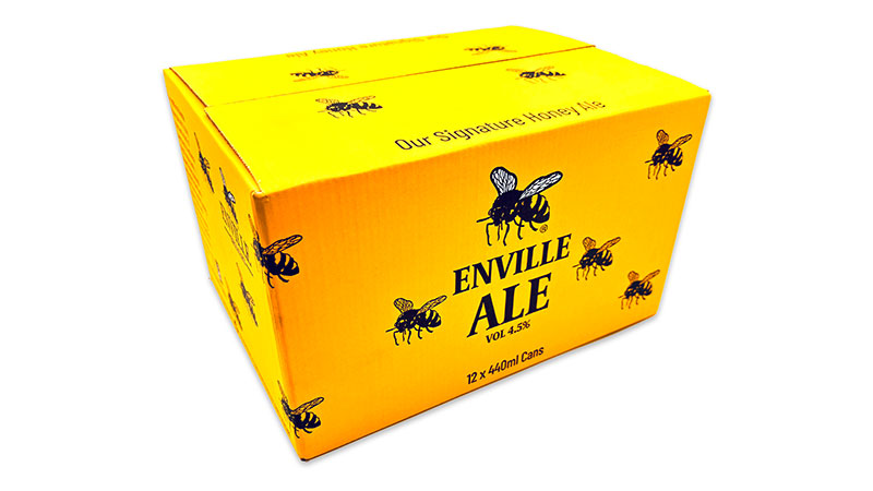 Enville Ale bottles box