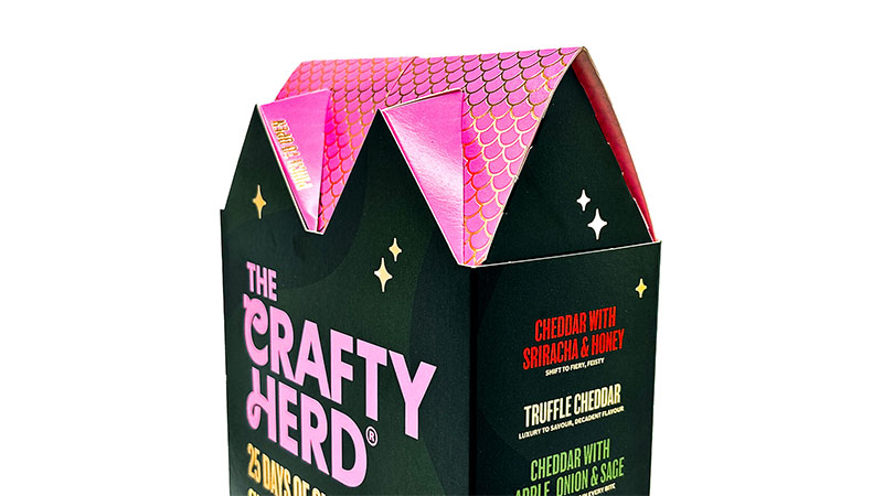 The Crafty Herd packaging