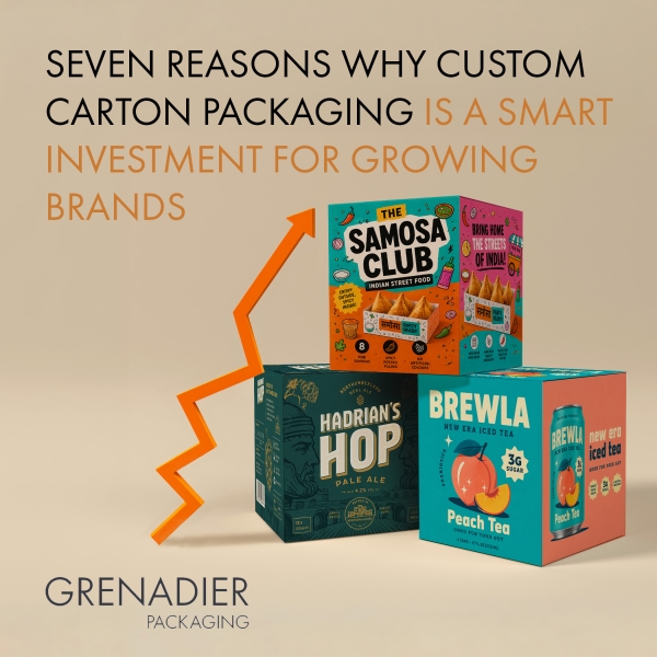 Seven reasons why custom carton packaging is a smart investment for growing brands